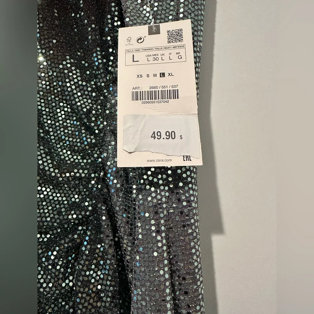 NWT Zara sequin dress - Picture 3 of 3